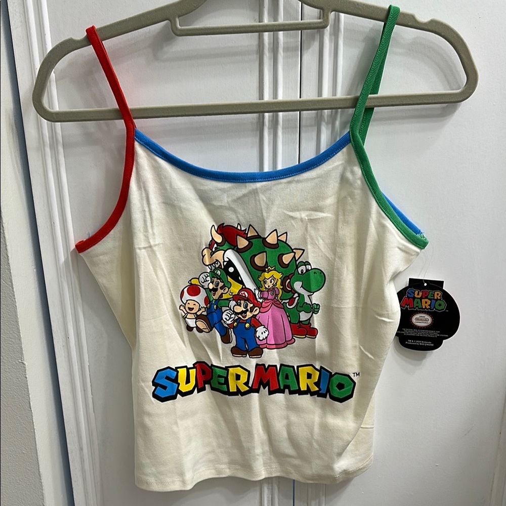 Nintendo Super Mario Cream Tank Top - perfect for epic universe!